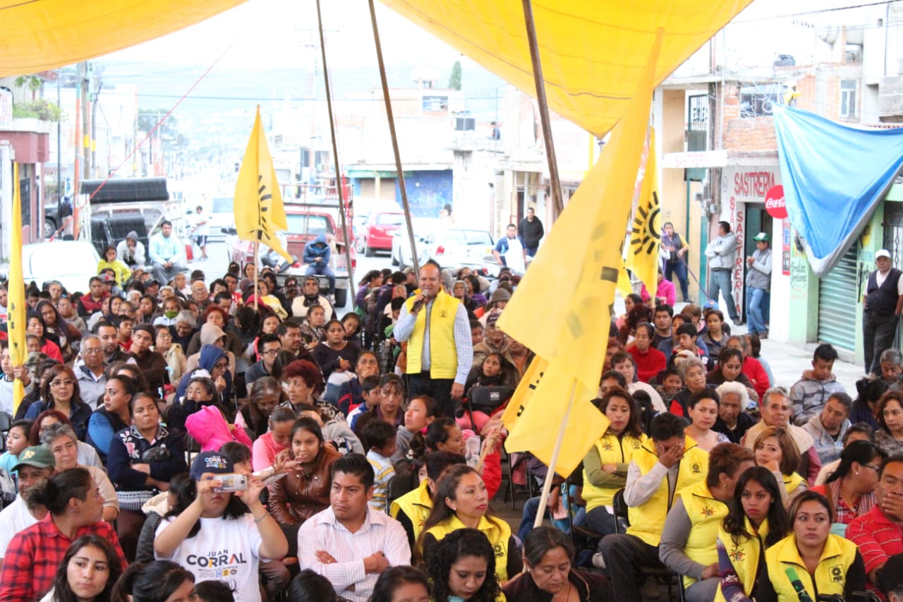 Pronostican en Chiautempan contundente triunfo de Juan Corral